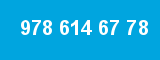978 614 67 78 978 614 67 78